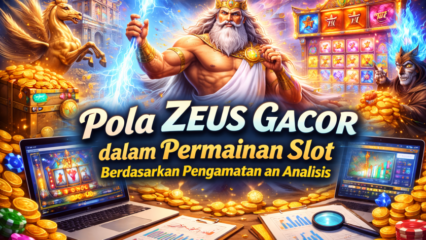 Pola Zeus Gacor dalam Permainan Slot Berdasarkan Pengamatan dan Analisis