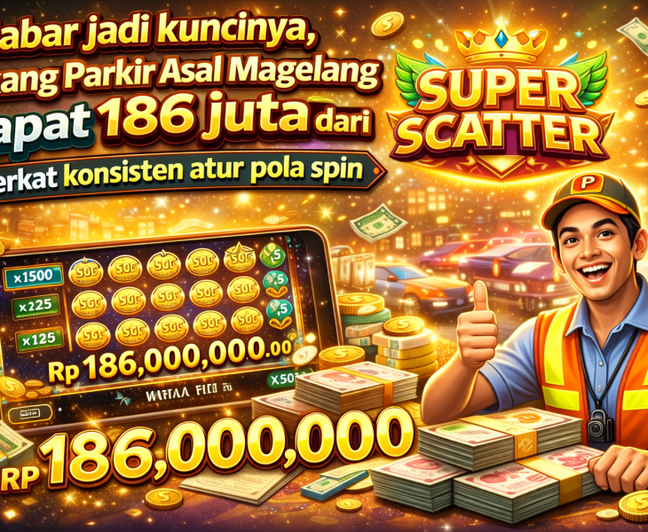 Modal Sabar & Disiplin Tukang Parkir Magelang Buktikan Super Scatter Bisa Maksimal