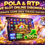 Pola & RTP Live Slot Online Dibongkar Kenapa Game Bisa Terasa Gacor?