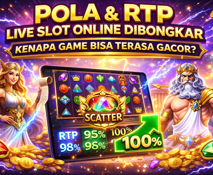 Pola & RTP Live Slot Online Dibongkar Kenapa Game Bisa Terasa Gacor?