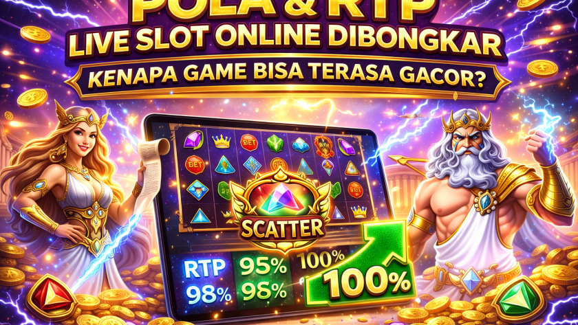 Pola & RTP Live Slot Online Dibongkar Kenapa Game Bisa Terasa Gacor?