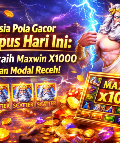 Rahasia Pola Gacor Olympus Hari Ini: Cara Meraih Maxwin X1000 dengan Modal Receh!